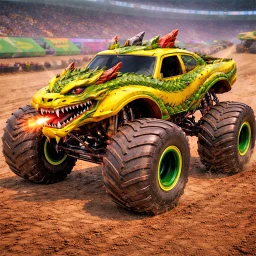 Monster Truck Stunt Drive 3D
