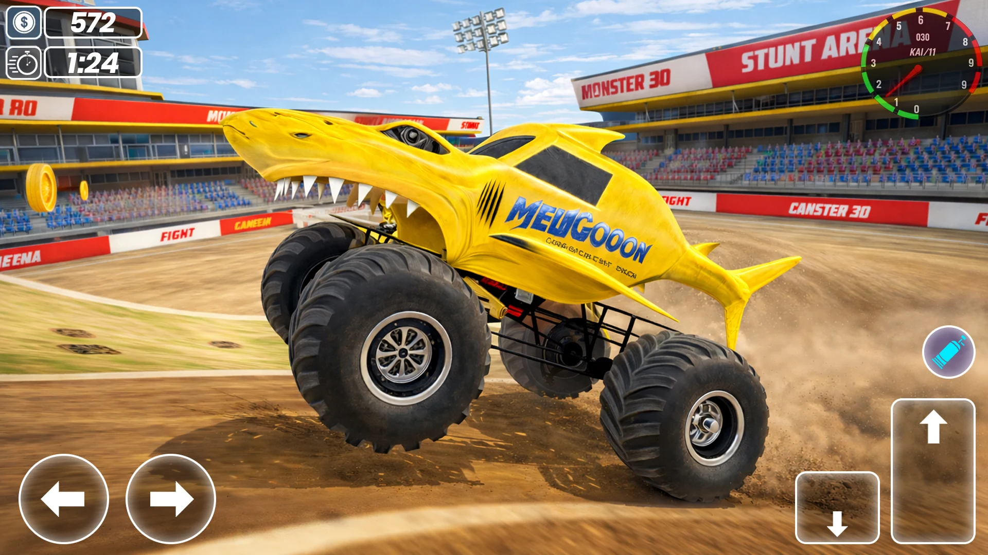 Monster Truck Stunt Drive 3D screenshot